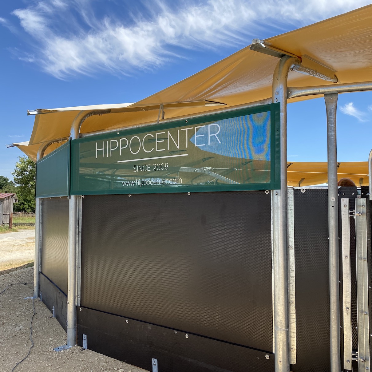 gray camping trainer park near house